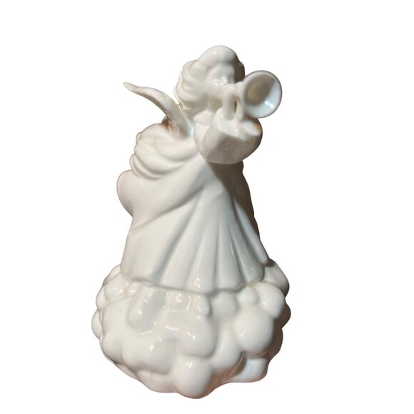 Vintage Schmid Angel Rotating Music Box Plays Ave Maria Wind Up Works 1980's - Picture 2 of 15